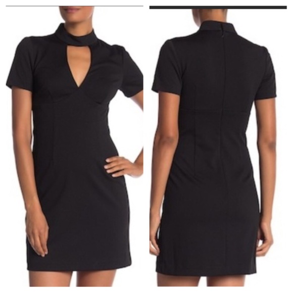 Trina Turk Dresses & Skirts - Final🛍Trina Turk 🛍🛍Choker neck dress🛍in black